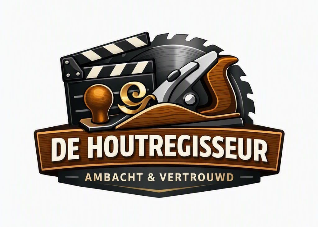 Logo De Houtregisseur — Ambacht & Vertrouwd